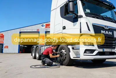 Air, boite de vitesse, freins bloqué sur poids lourd